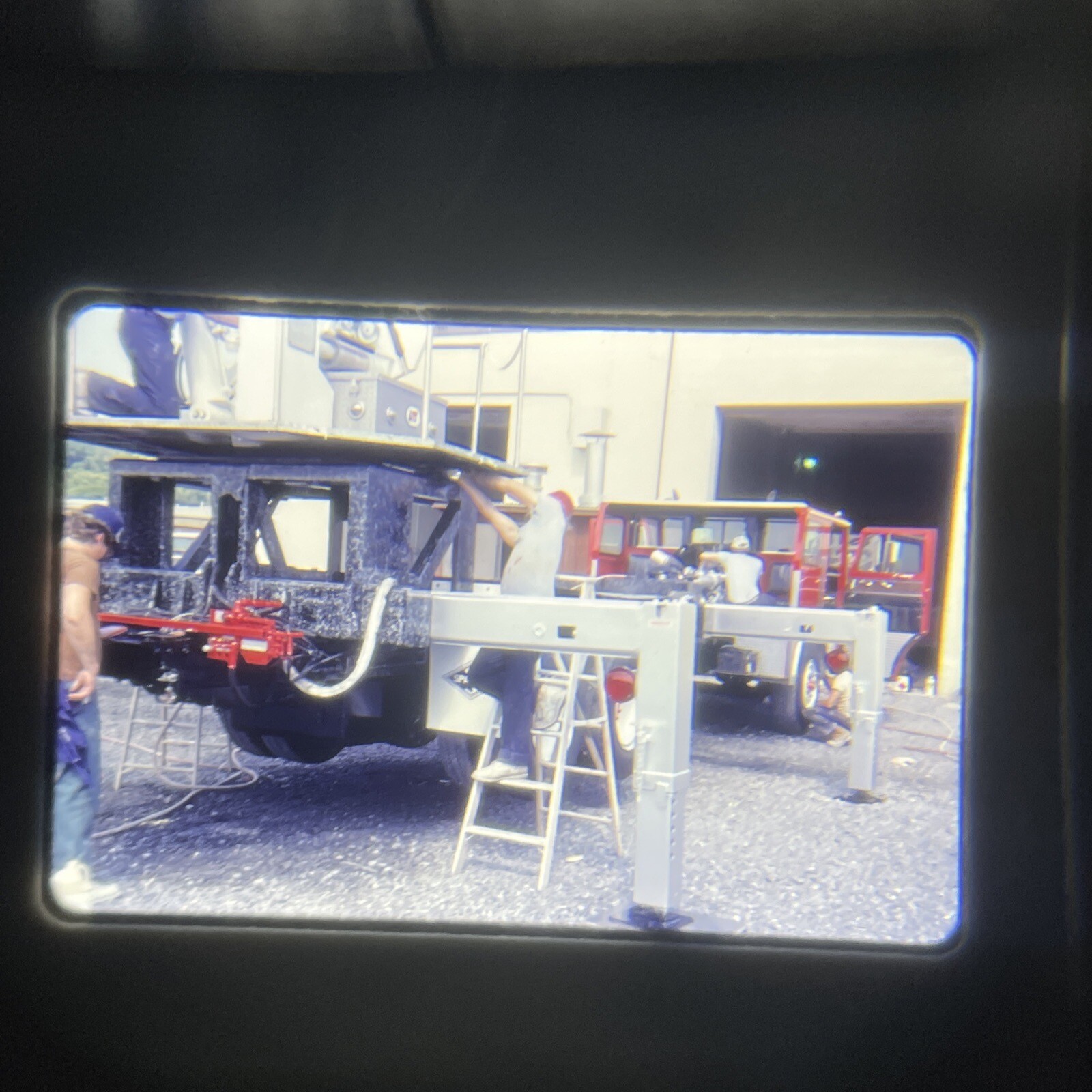 LTI Fire Apparatus Plant  Fire Apparatus Slide Lot Of 4