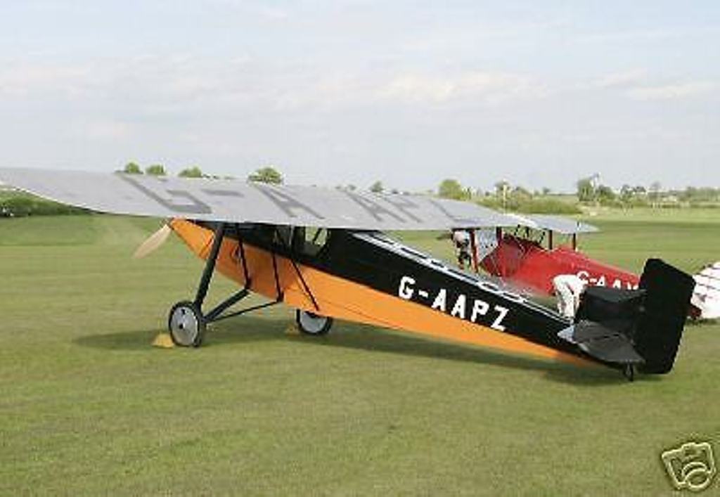 Desoutter MK-1 British Liaison Airplane Desktop Wood Model Regular New 