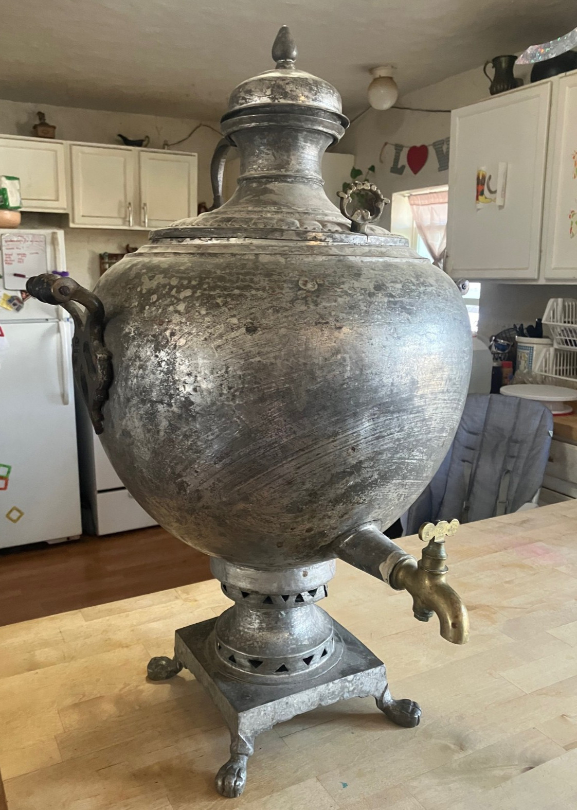Large Ceremonial Antique Samovar - 28\