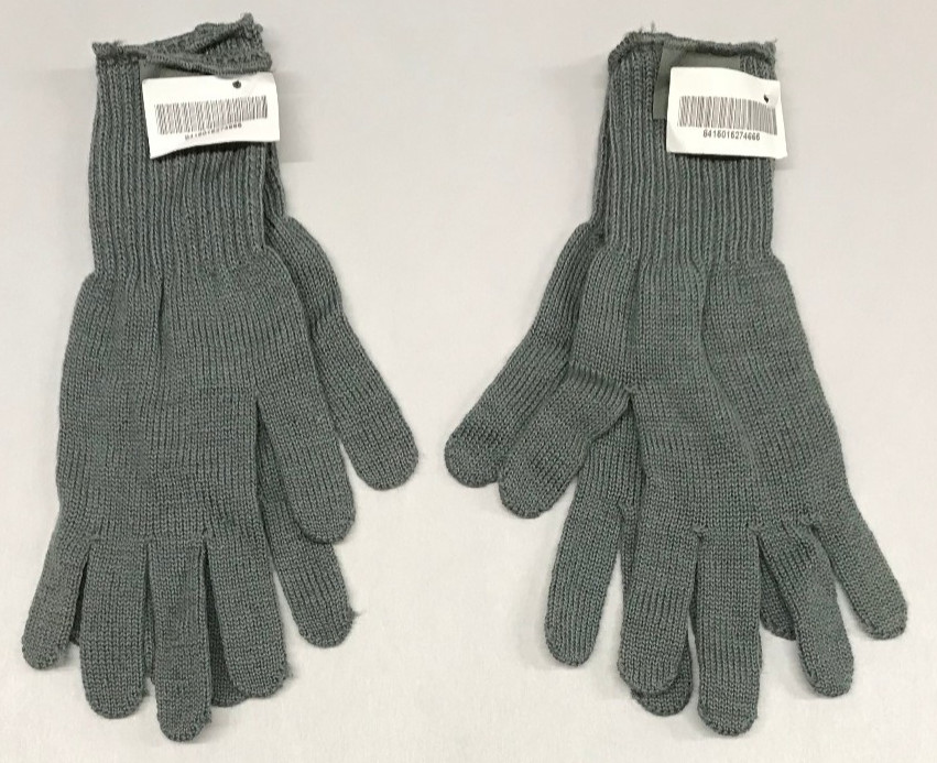Glove Inserts Wool Type II Class 2 USGI Large Foliage Green New 2 Pair NOS