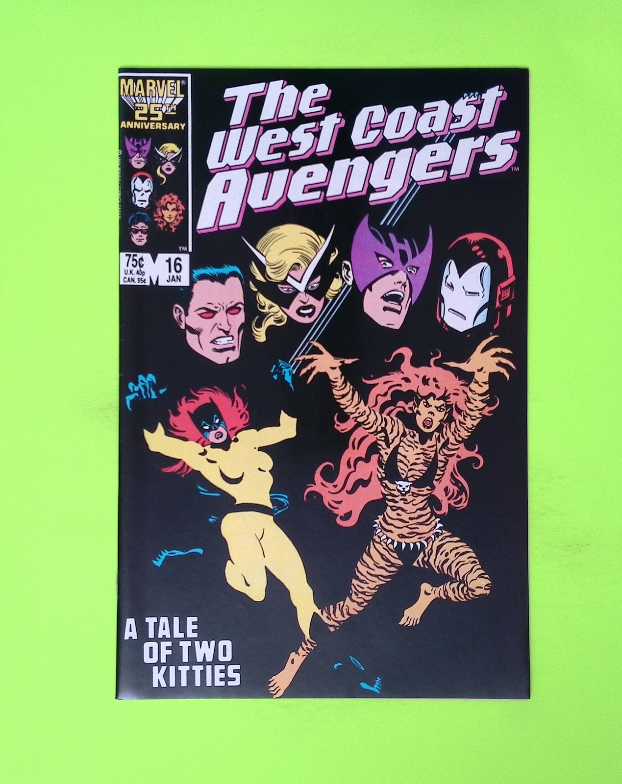 West Coast Avengers #16 Vol. 2 1987 Marvel Comics High Grade Comic Book X250-27