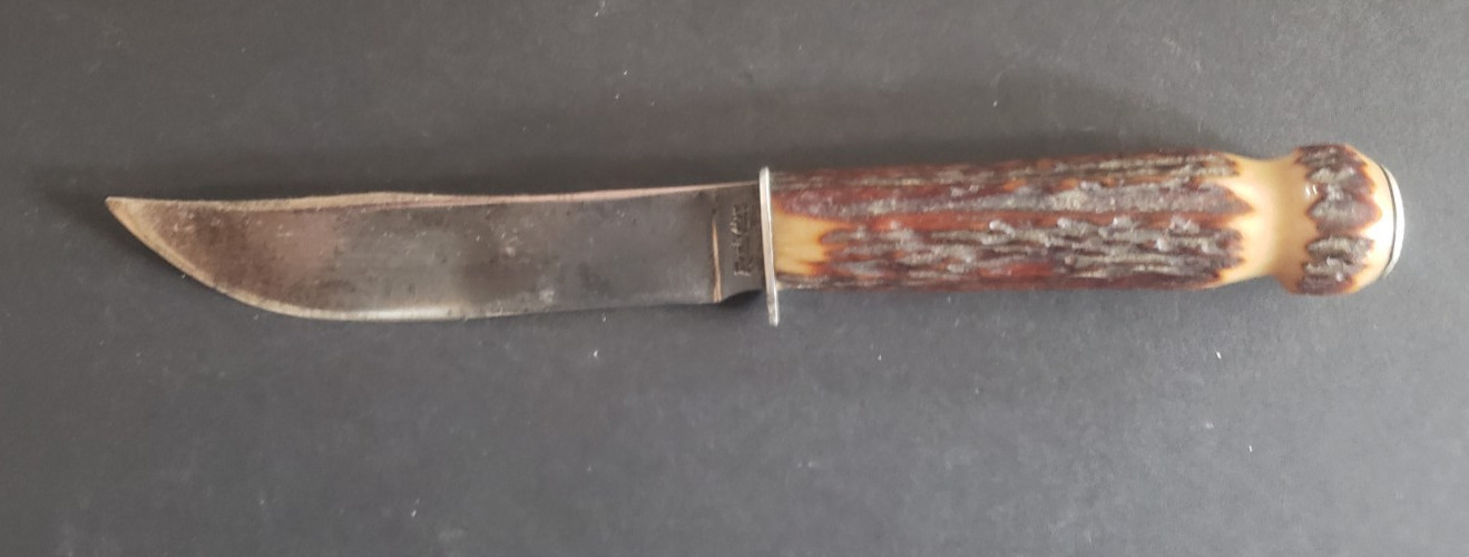 L4-Vintage REMINGTON Model RH73 Fixed-Blade Hunting Knife - 4
