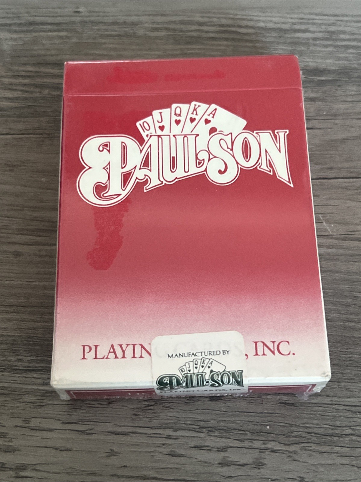 Vintage Paul-Son Playing Cards Deck Nevada Palace Hotel & Casino sealed box