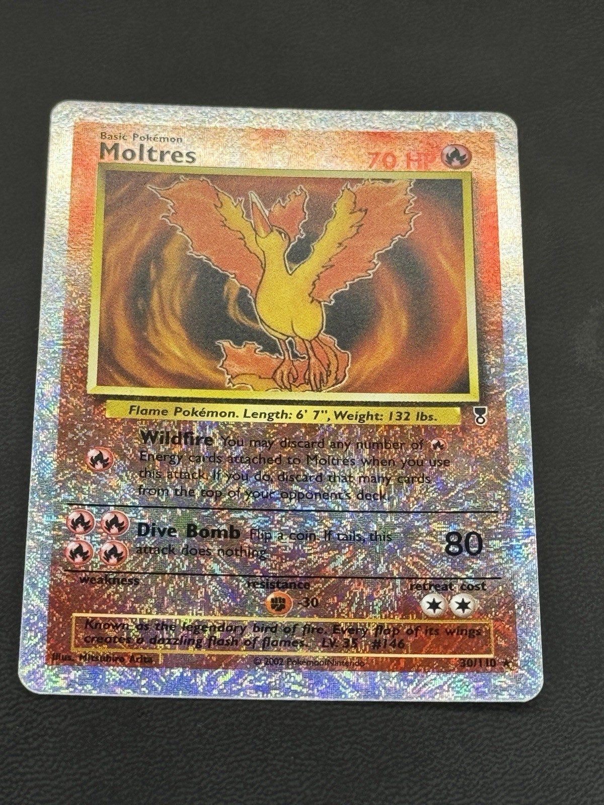 Pokémon TCG Moltres Legendary Collection 30/110 Reverse Holo Card