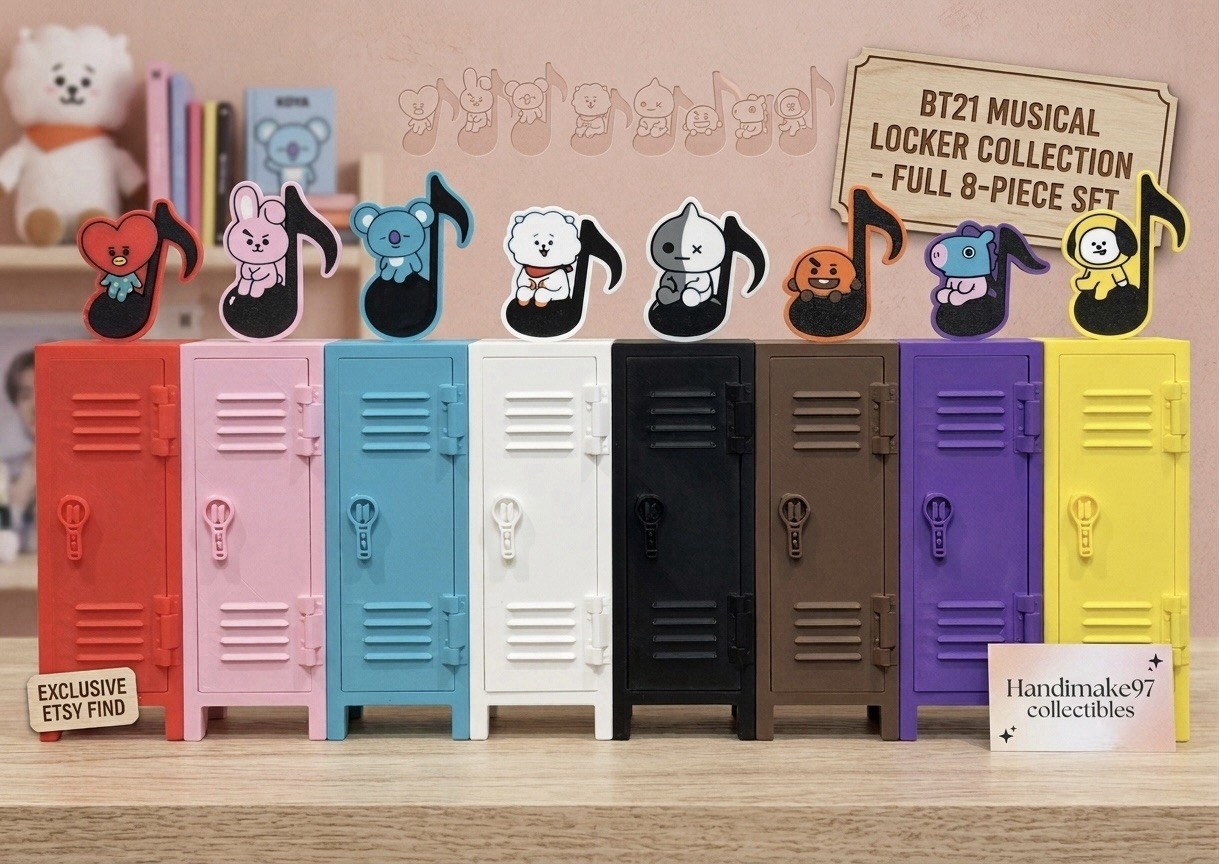 BT21 Mini Locker Collection