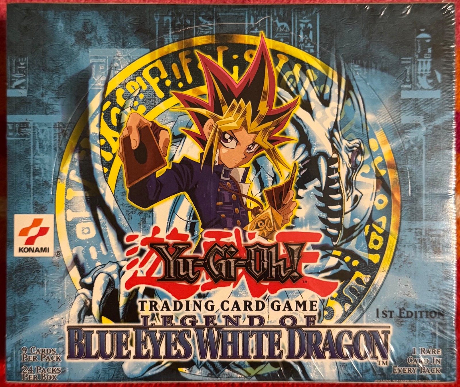 Yu-Gi-Oh - 1st Edition USA Booster Box - Legend of Blue Eyes White Dragon LOB