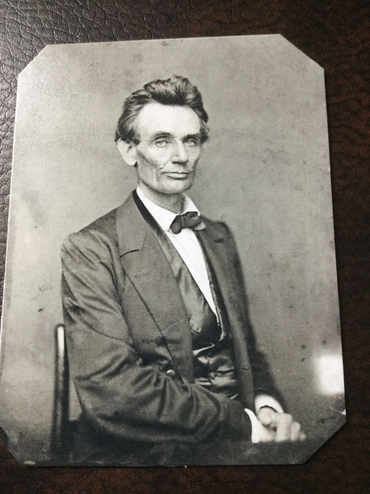 Abraham Lincoln civil war president tintype C085RP