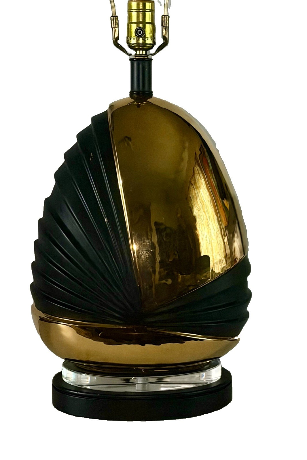 Vintage Frederick Cooper attributed Esa Fredrigolli Mod MCM Regency Table Lamp 
