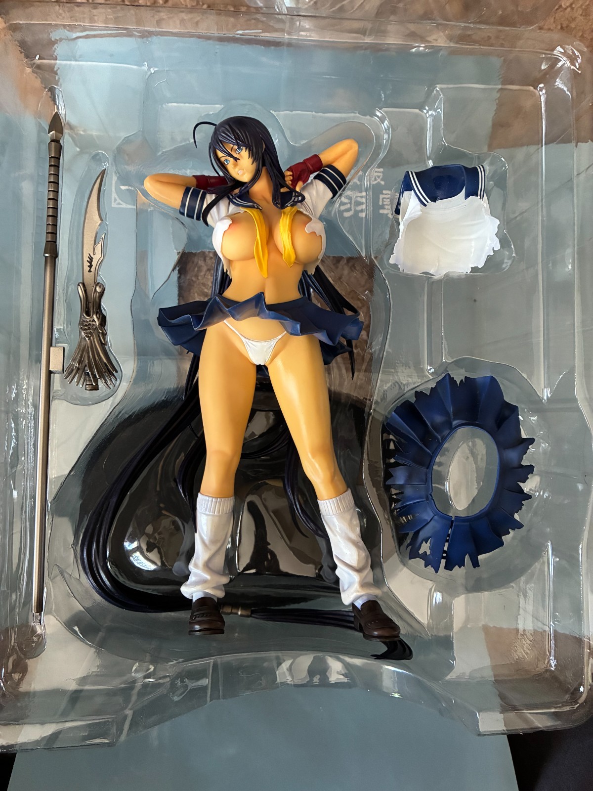 RARE 2004 Yamato Ikki Tousen Kanu Unchou 1/7 PVC figure