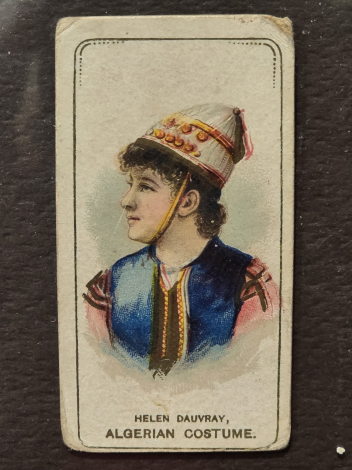 1889 DUKE, N71 ACTORS & ACTRESSES IN COSTUME (2ND SERIES) -HELEN DAUYRAY (VGD)