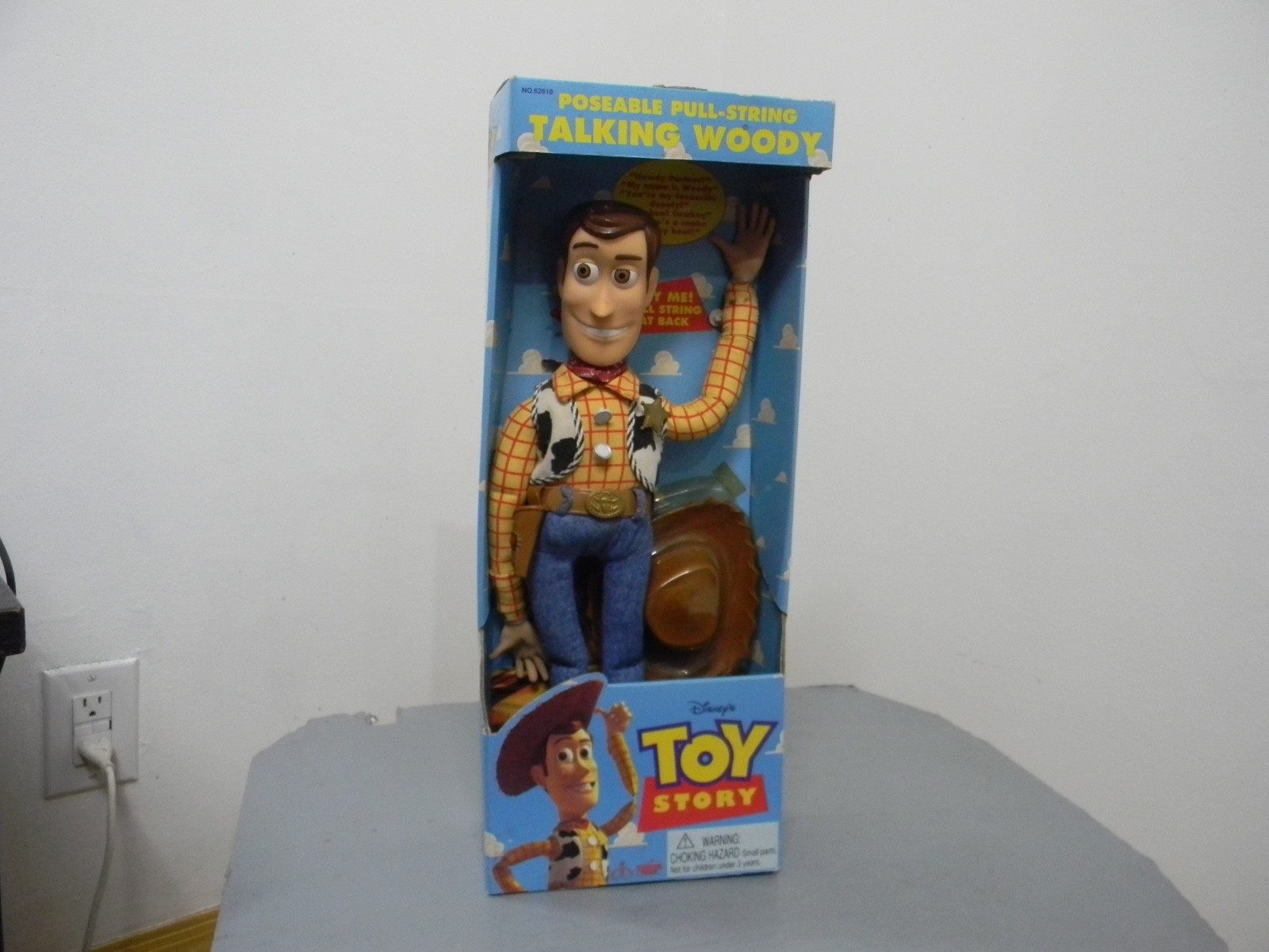 TOY STORY TALKING WOODY THINKWAY TOYS IN BOX READ DISC