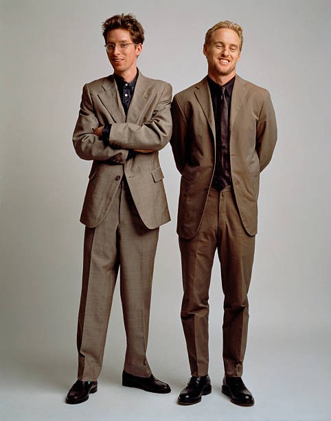 Wes Anderson and Owen Wilson Performer Celebrity Movie etc Old Photo