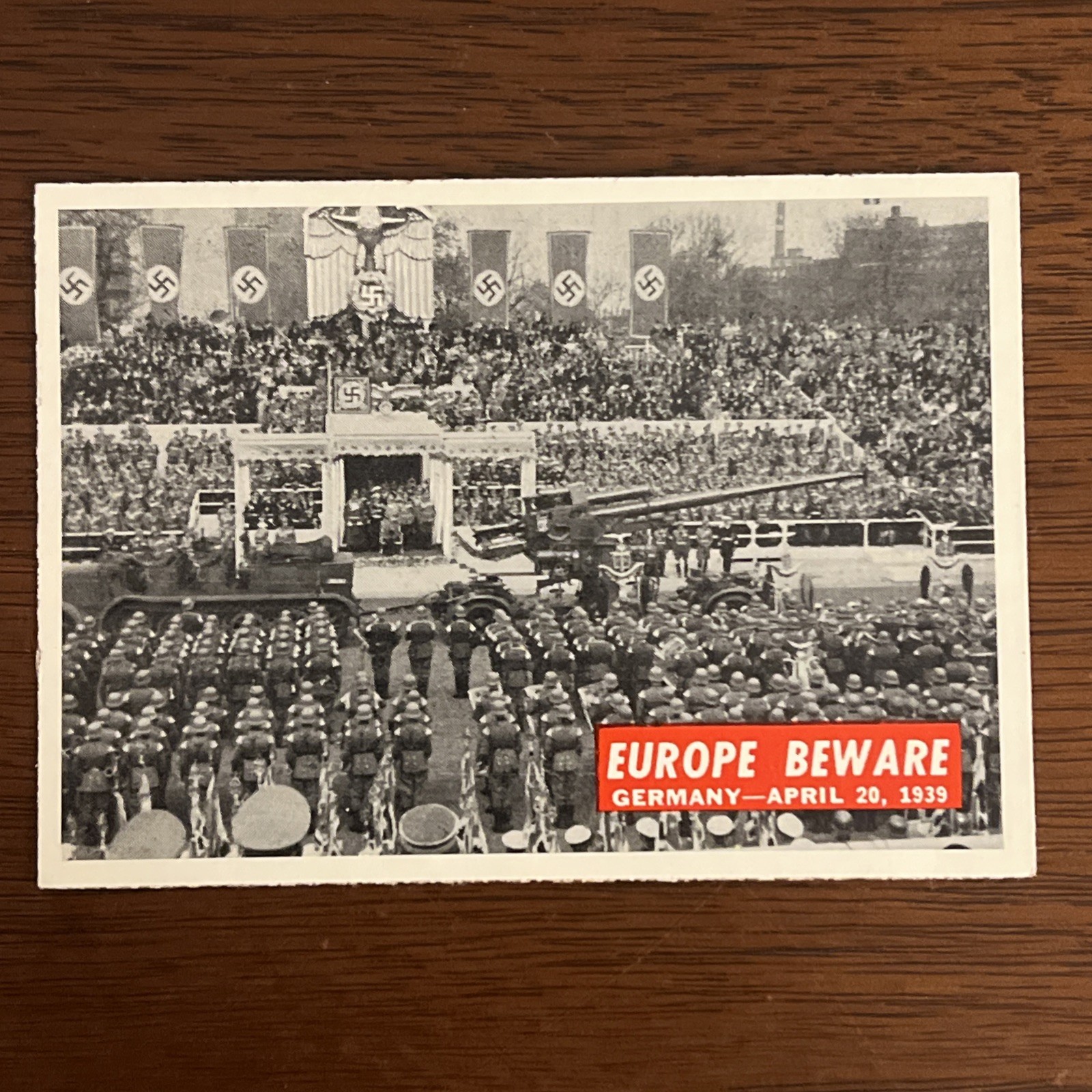 1965 Philadelphia War Bulletin #1 Europe Beware NICE