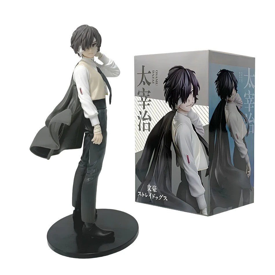 Bungou Stray Dogs Chuuya Dazai Rampo Anime Figure 20cm PVC Collectible New Toy