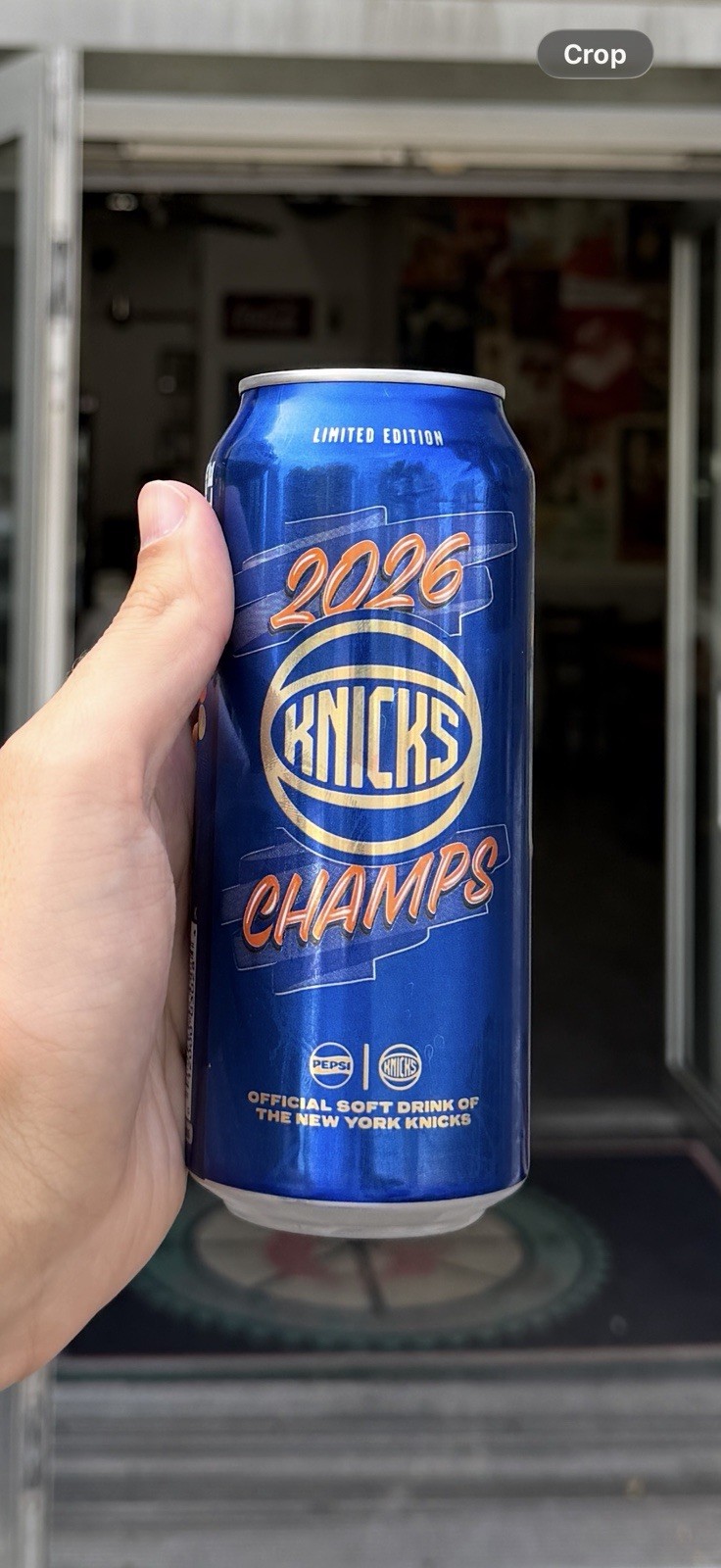 Pepsi Limited Edition New York Knicks 2026 Champs  