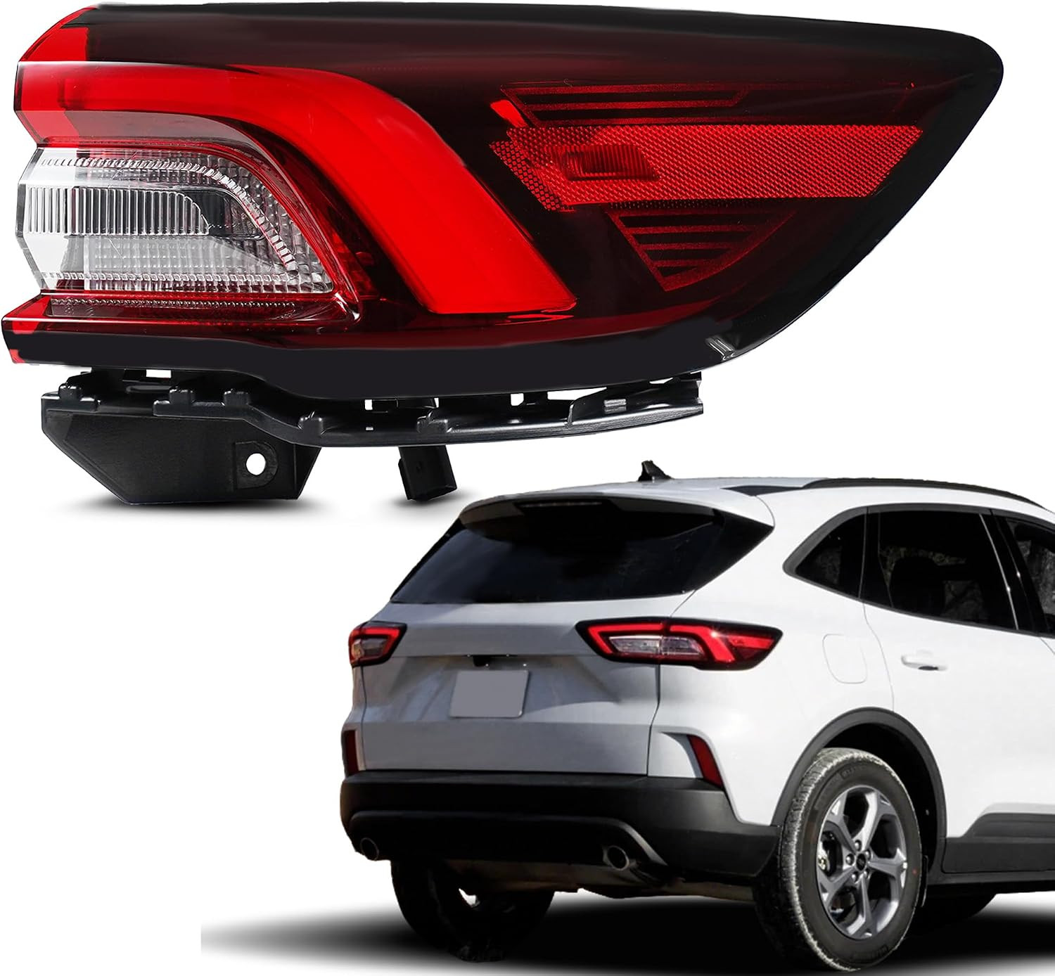 LED Tail Light Assembly Compatible with 2023-2025 Ford Escape Right