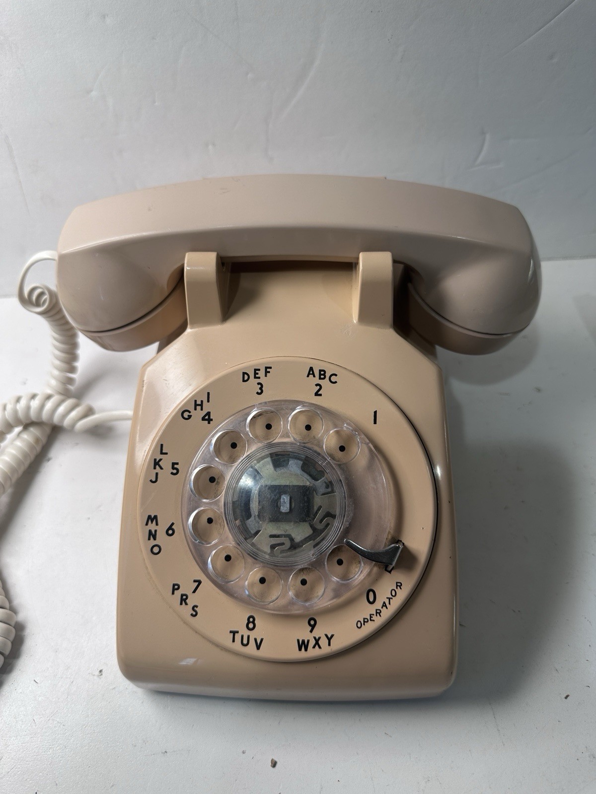 Vintage 1969 Western Electric Bell System 500 Pink Rotary Telephone Phone