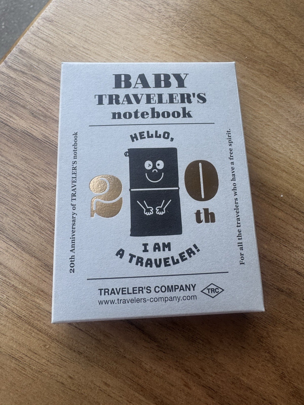 travelers notebook 20th anniversary edition baby size TRAVELER'S COMPANY US SHIP