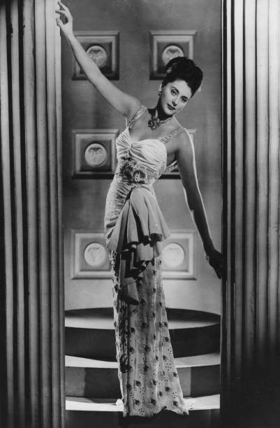 Pamela Matthews British film star film actress who starred in Two - Old Photo