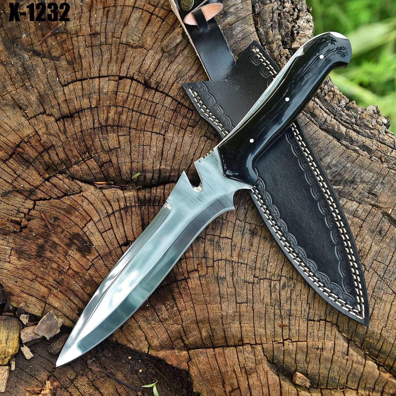 Handmade Resident Evil 4 Jack Krauser's Replica Movie RE4 Spring Steel Knife USA