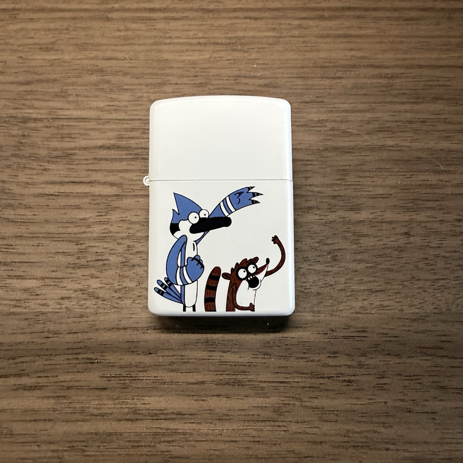Mordecai and Rigby from Regular Show Wind Resistant Lighter