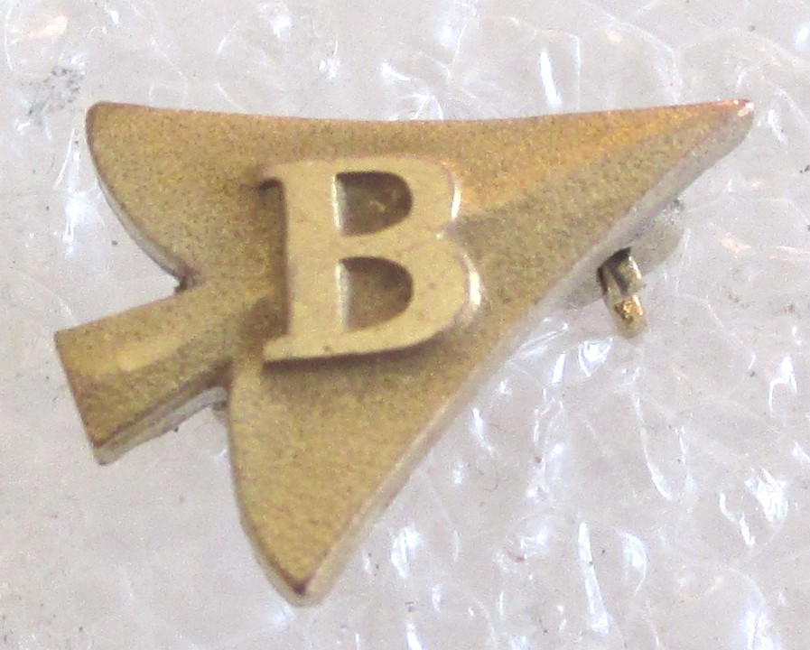 Vintage Pi Beta Phi ΠΒΦ Sorority Arrowhead Pledge Pin