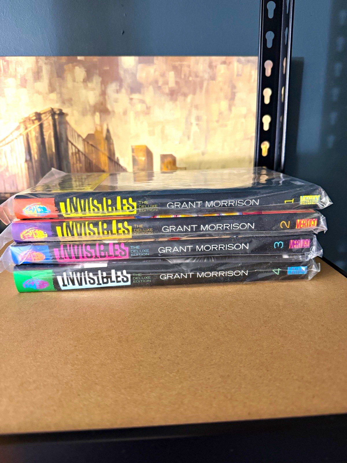 The Invisibles | Grant Morrison | Deluxe Edition Vol. 1-4 HC Set | Vertigo