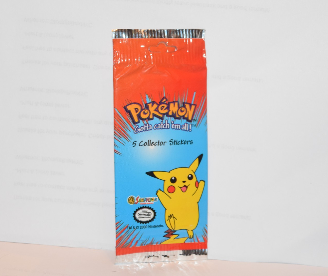 2000 Nintendo Pokemon Sandylion 