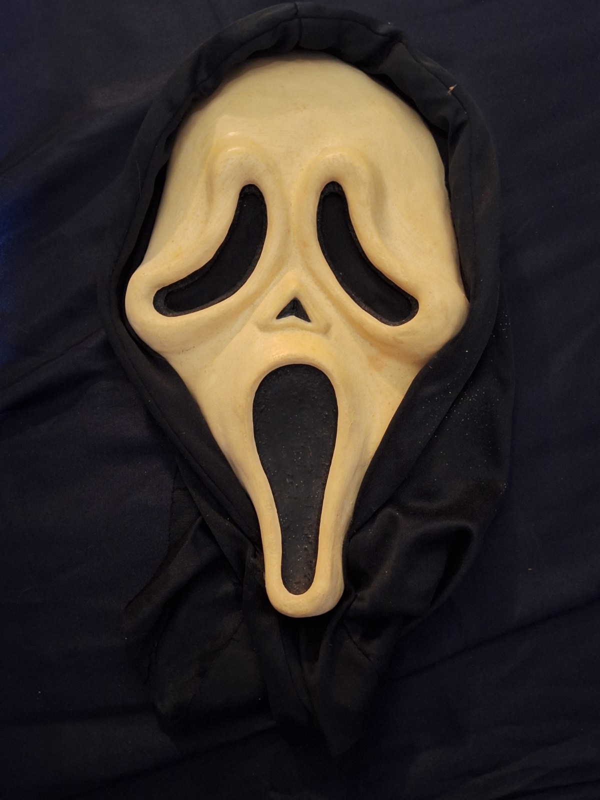 KNB Scream GhostFace Mask Latex AM Creations Addison Deluxe Sparkle Hood