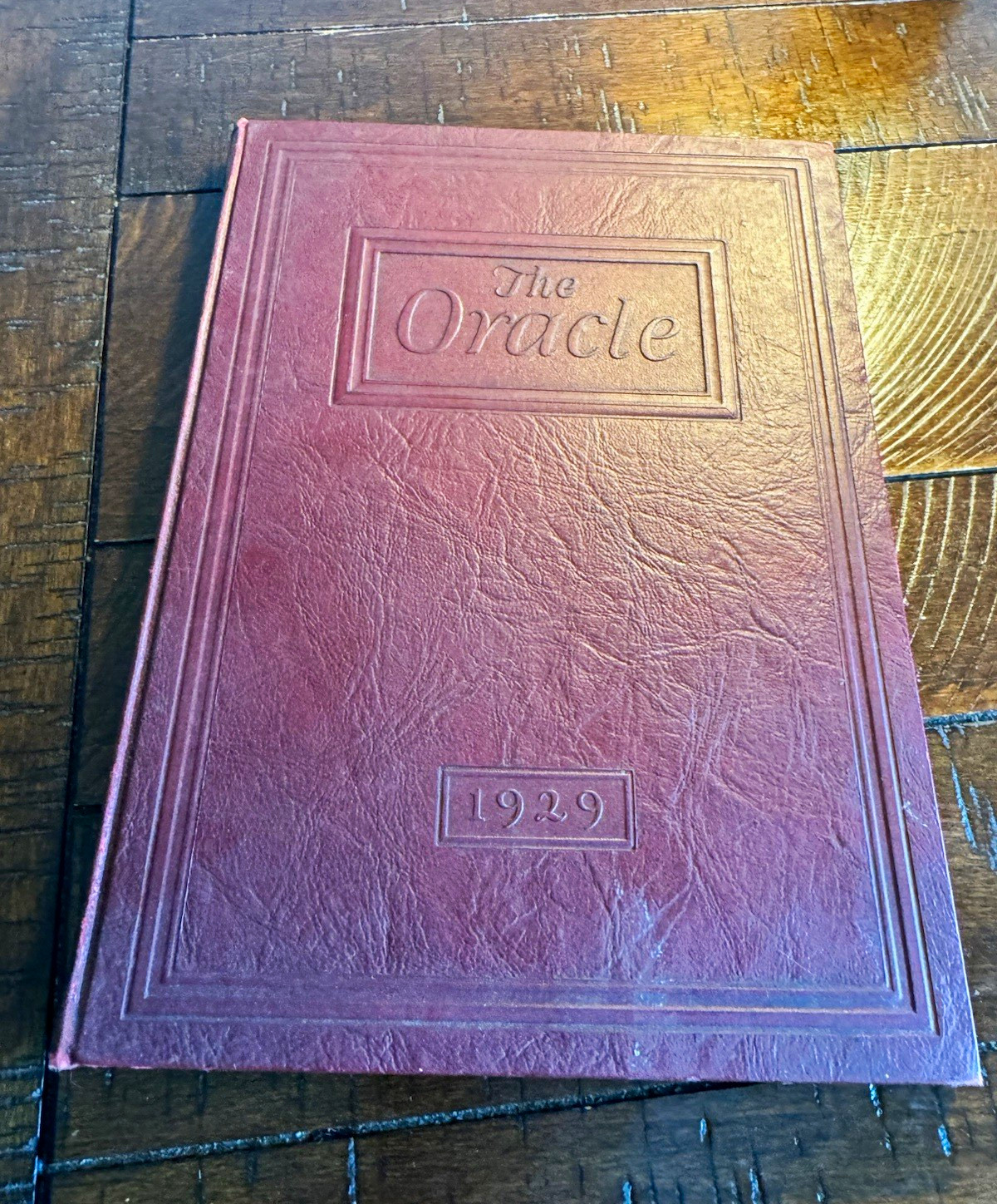 VTG 1929 The Oracle Sycamore Community High School Yearbook Vol XXIV Year Book