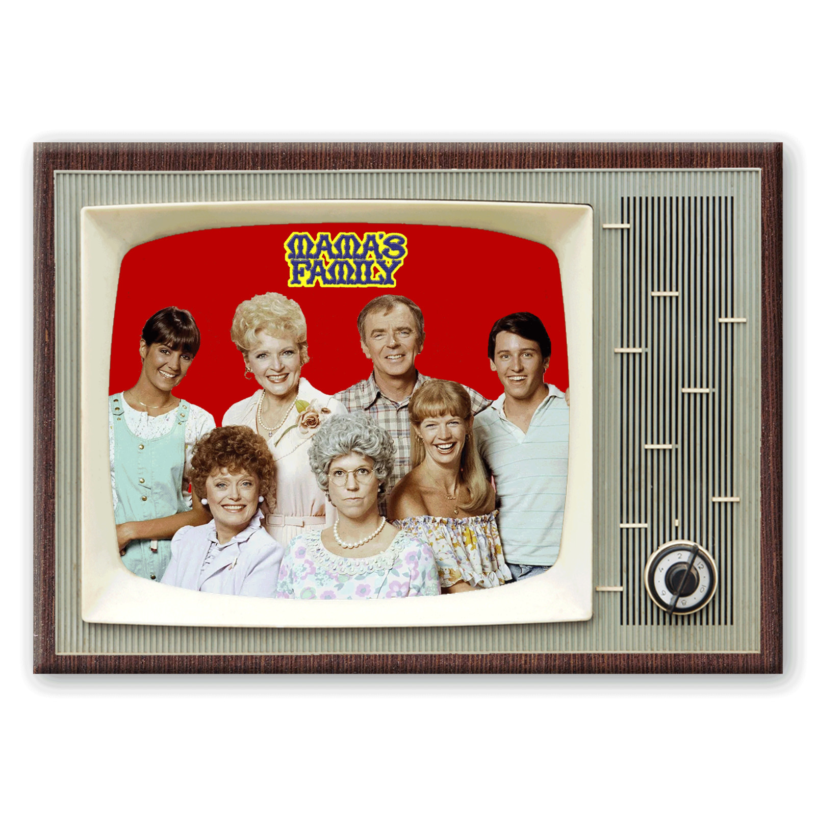 MAMA'S FAMILY Retro TV Design 3.5 