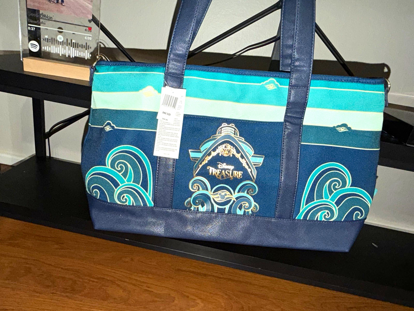 Disney Cruise Line Treasure Inaugural Sailing 2024 Large Tote Shoulder Bag