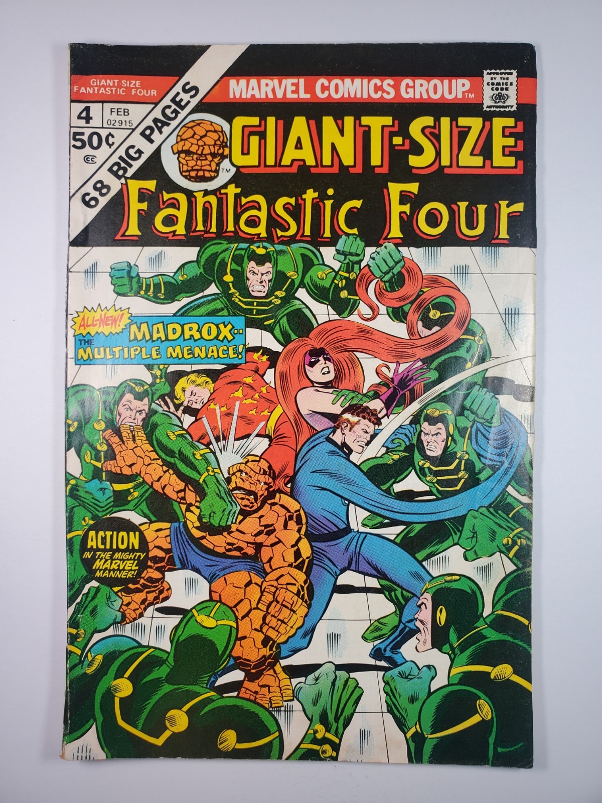 Giant-Size Fantastic Four #4 FN 1975 Key Issue 1st Apearance Multiple Man