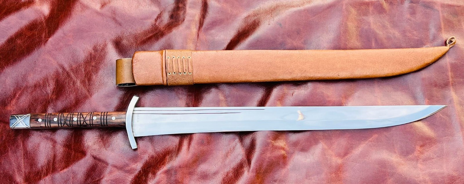 EGKH-26” Hand Forged Machete Tactical Sword-Durable cutting tool-5160 Carbon Ste