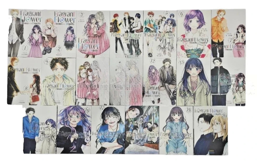 The Fragrant Flower Blooms With Dignity Vol. 1-23 Full Set English Manga EXPEDIT