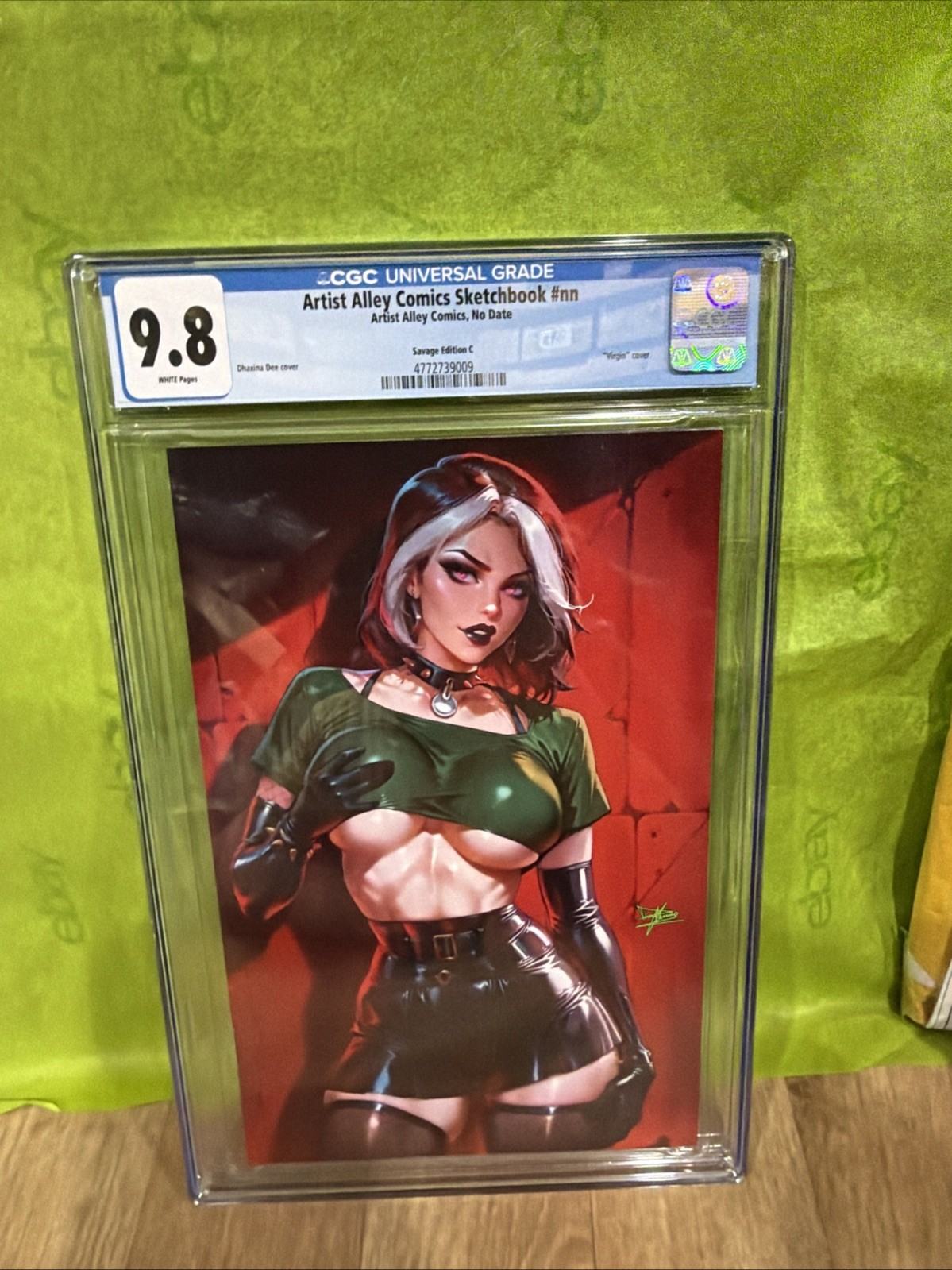 Artist Alley Comics Multiverse Saga Savage Comic  C Virgin Graded  Dee CGC 9.8