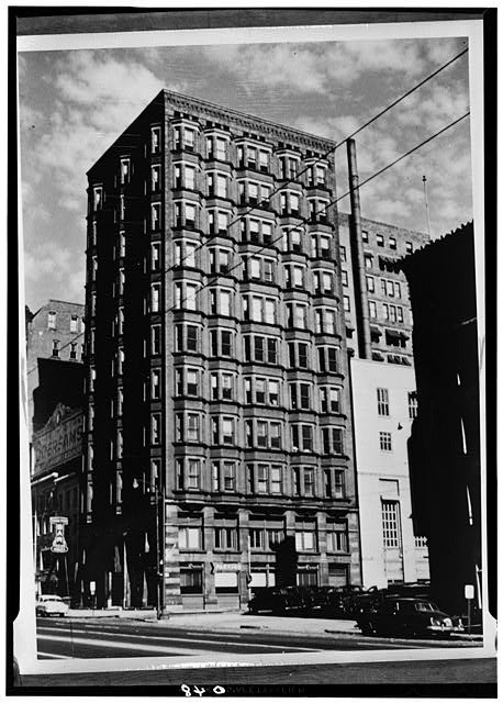 Photo:Columbus Ohio Wyandotte Building 1900s 21 West Broad Street Downtown