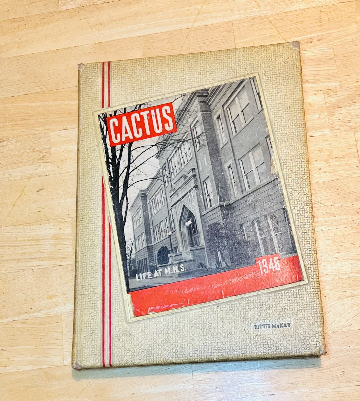 1948 MARION HIGH SCHOOL YEAR BOOK MARION, INDIANA  THE CACTUS