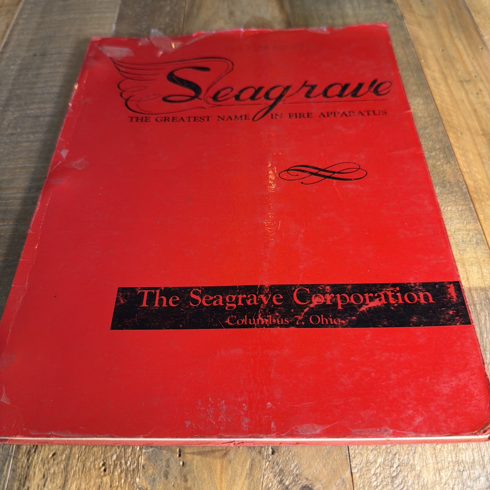 Vintage 1952 Seagrave Fire Apparatus Pumper Operation Manual Charlotte NC Truck