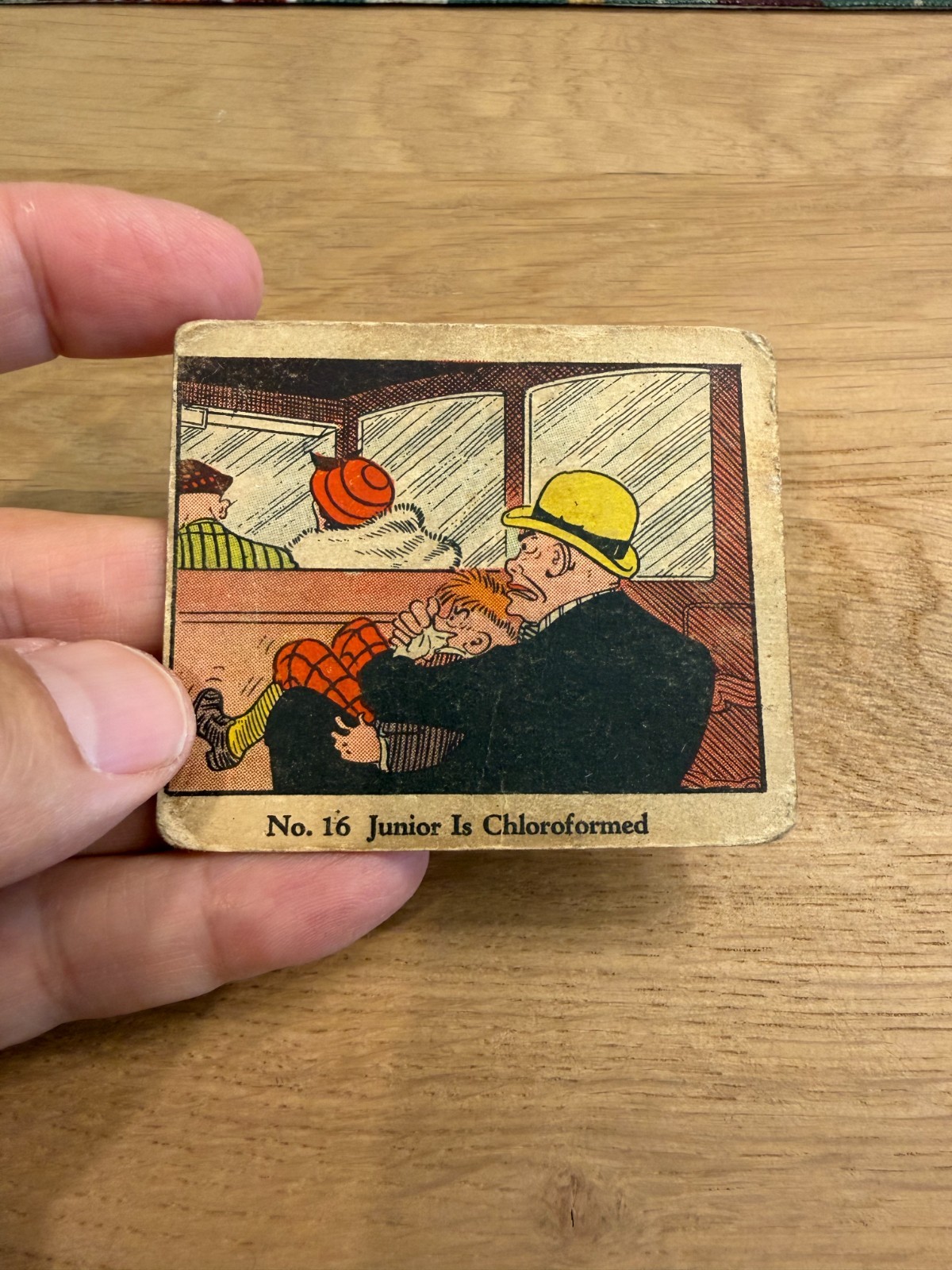 1937 Johnson Candy Dick Tracy Caramels - Junior is Chloroformed #16