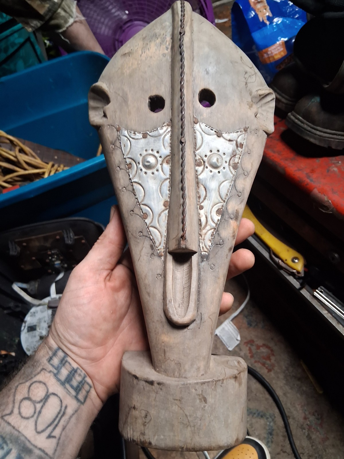 Authentic African Traditional Mask Art