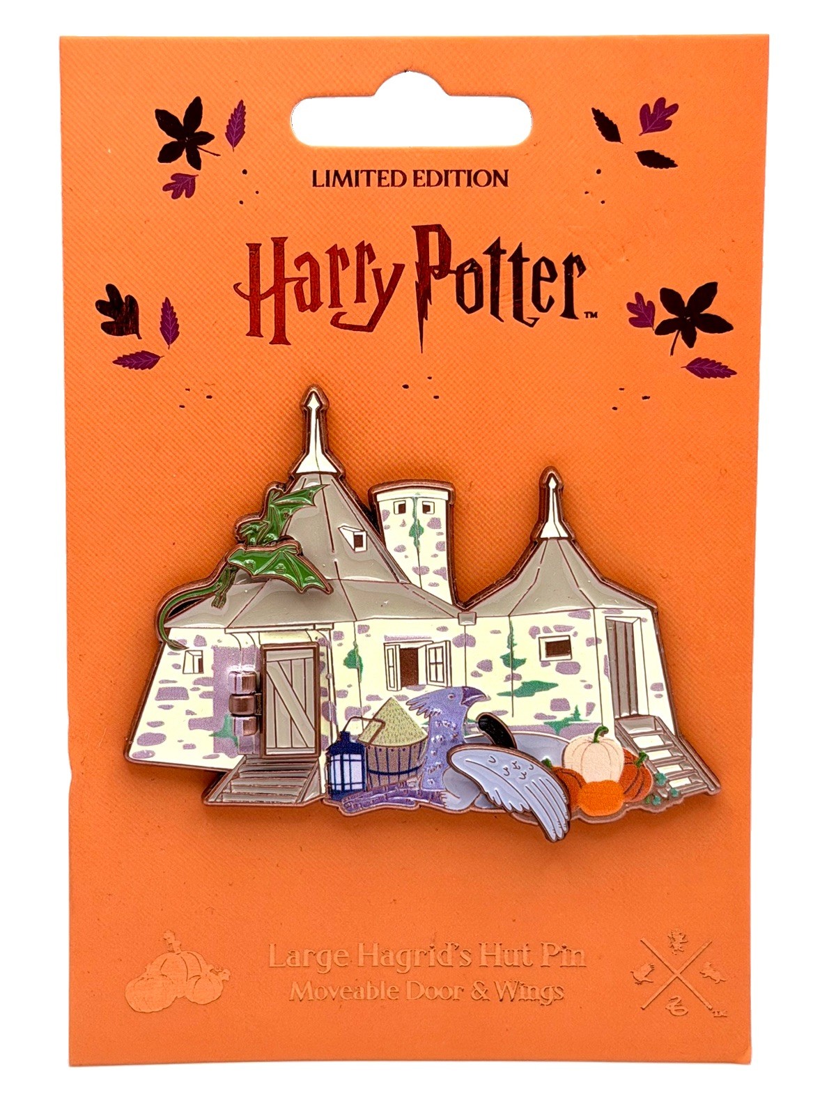 Harry Potter Warner Bros Studios Tour London Jumbo Pin 2026 3D Hagrid's Hut