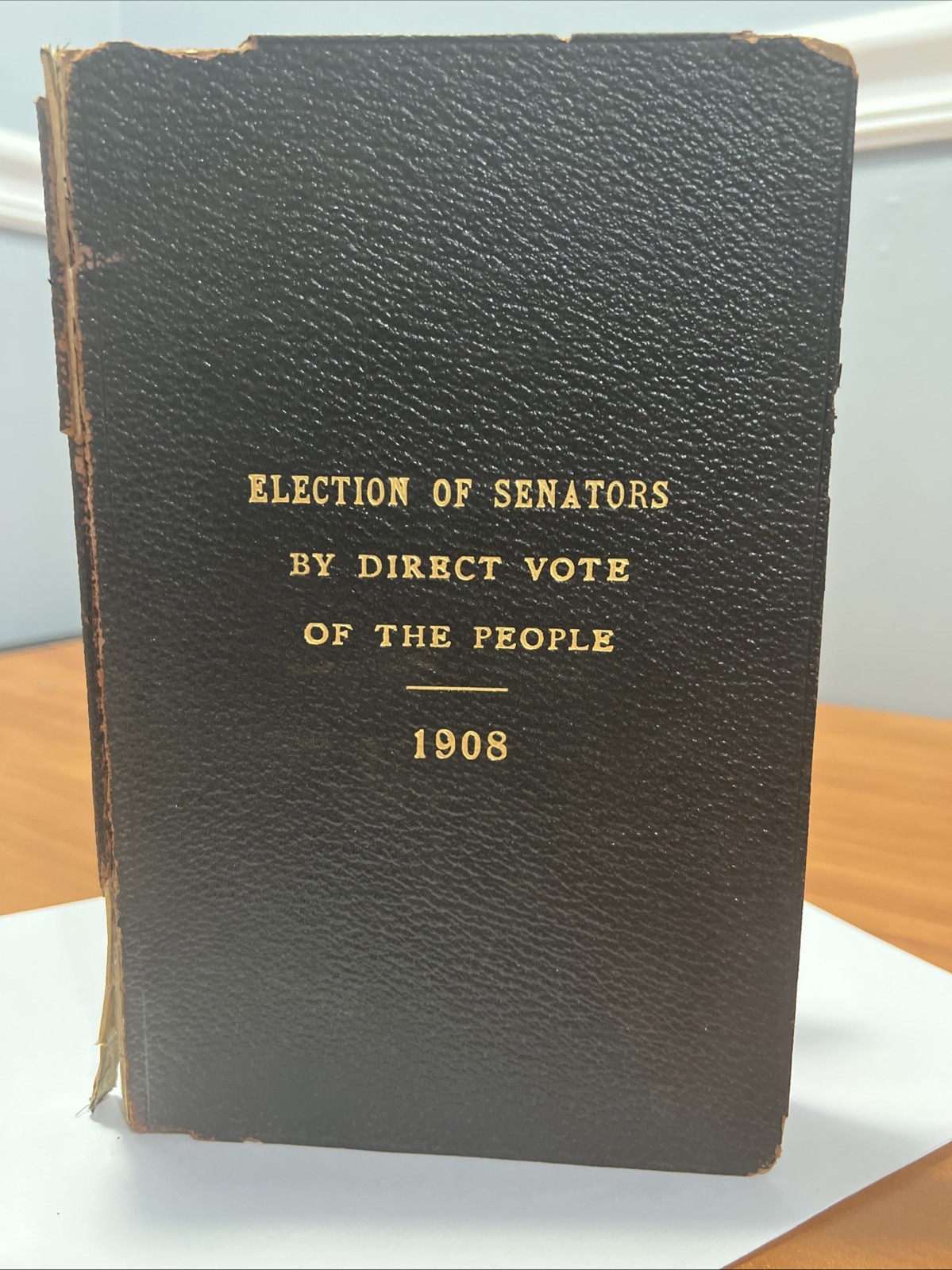 Election Of Senators By Direct Vote Of The People 1908 Book