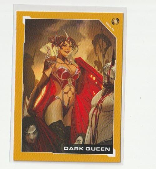 Grimm Fairy Tales Grimm Universe Dark Queen Gold Villain Trading Card Zenescope
