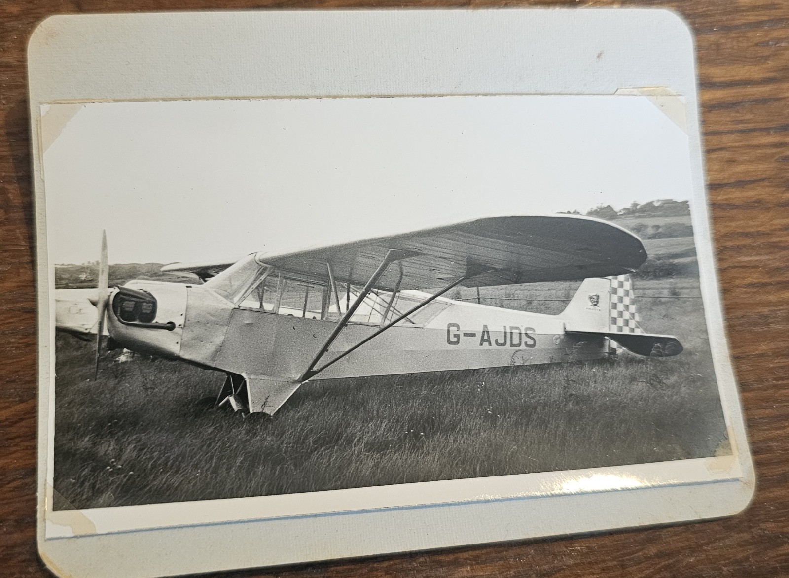 Original Real Photograph Piper L-4H Cub G-AJDS USAAF 43-30367 c1949-50