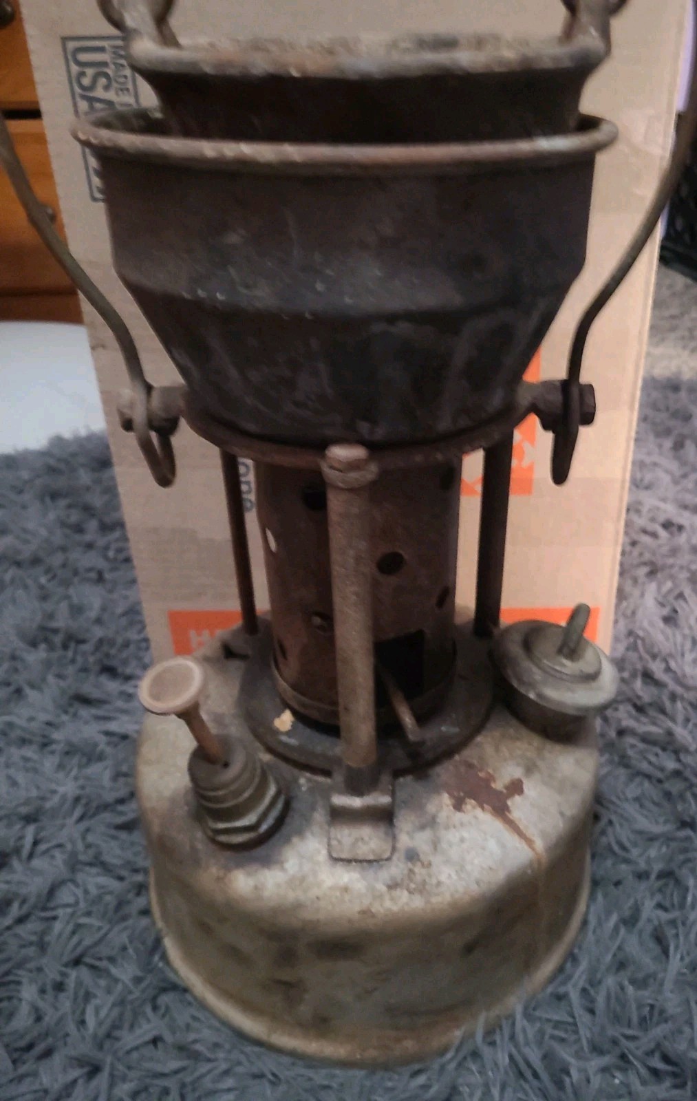 Vintage Craftsman Plumber\'s Smelting Pot Stove With Pot 🔥