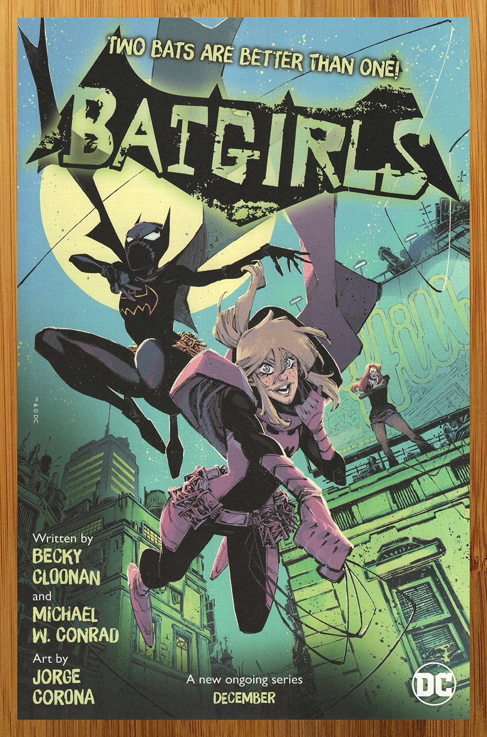 2019 DC Comics Batgirls Print Ad/Poster Authentic Jorge Corona Promo Wall Art
