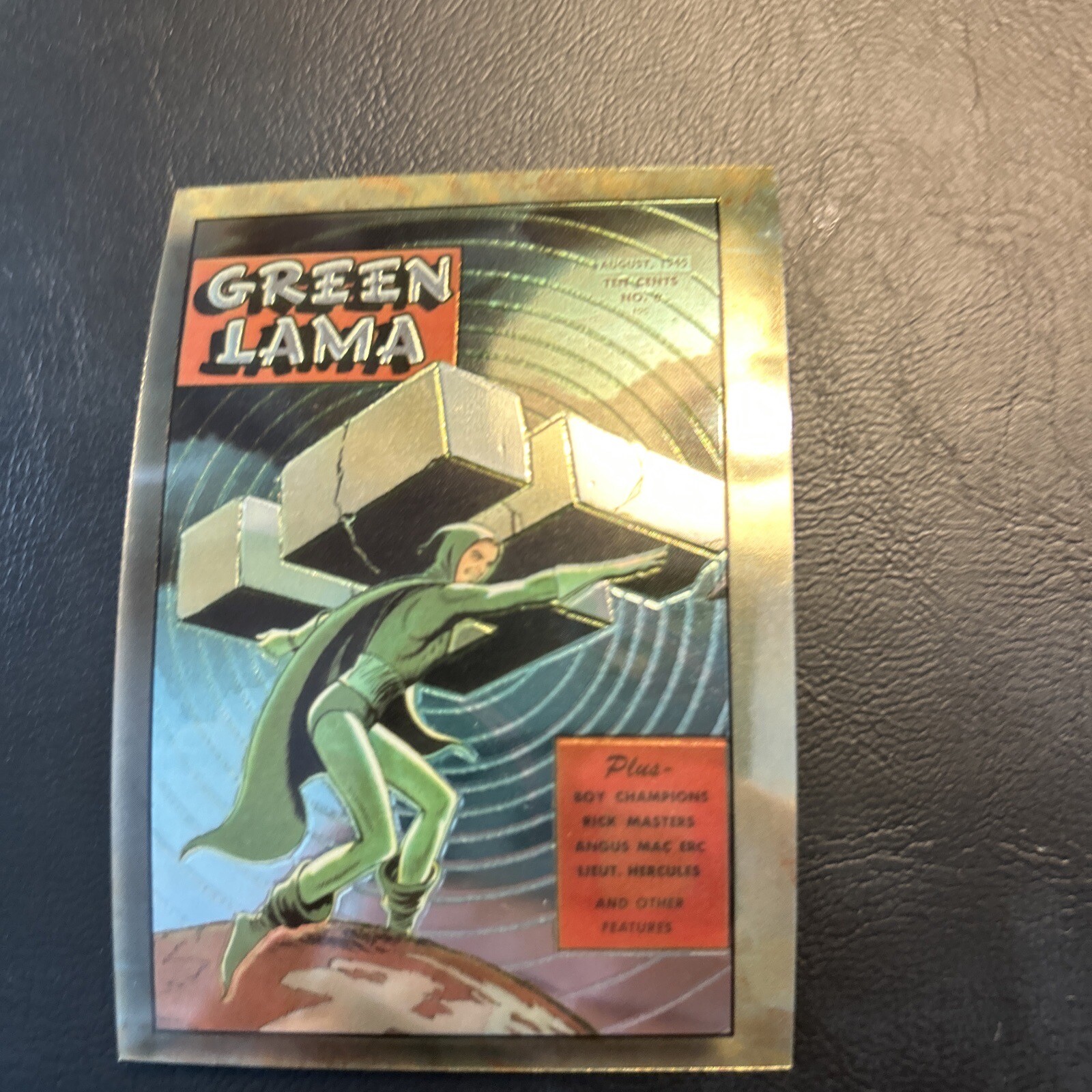 Jb6b Chromium The Golden Age Of Comics, 1995 #65 Green Llama 1945 Lama