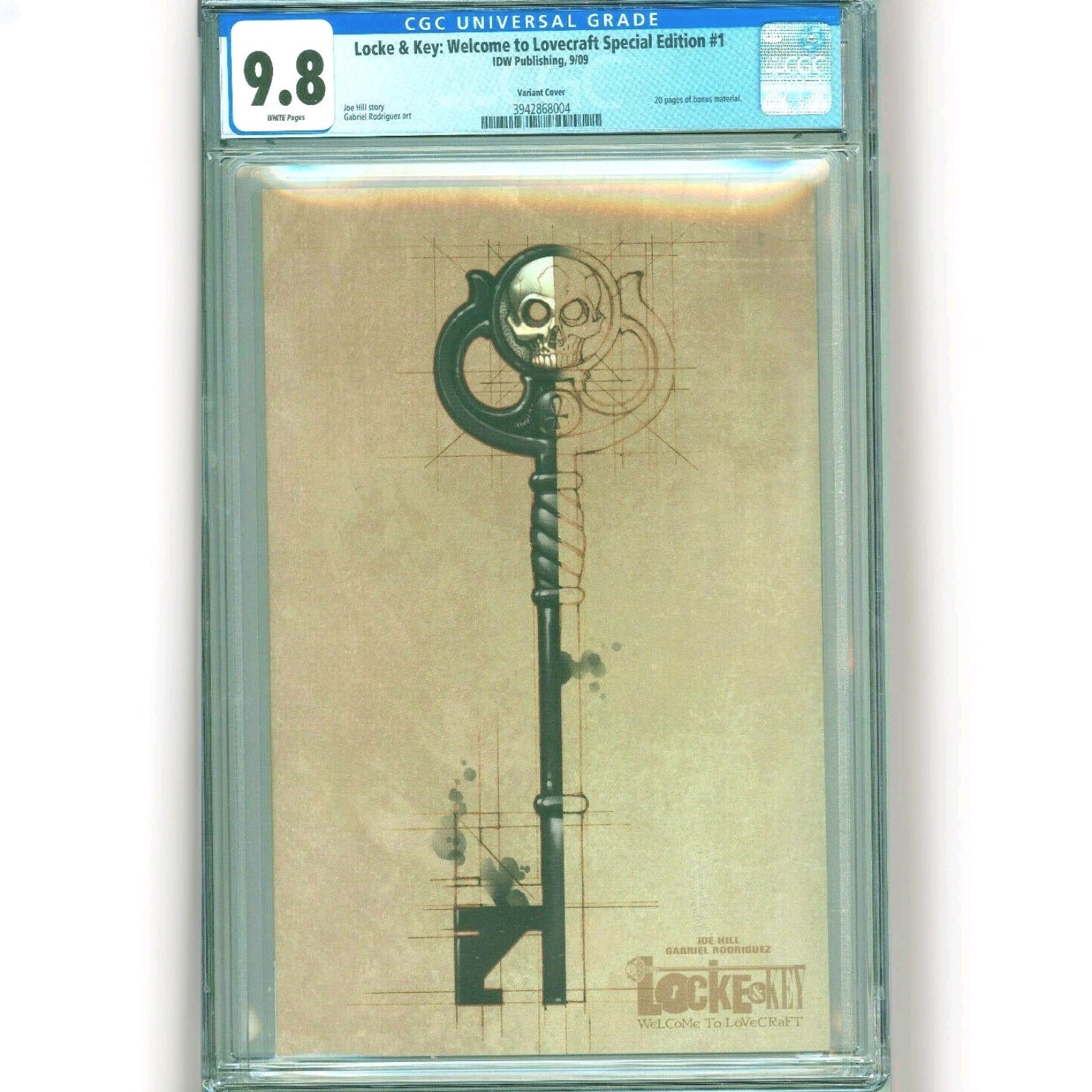 Locke And/& Key Welcome to Lovecraft Special Edition Retailers Variant 1 CGC 9.8