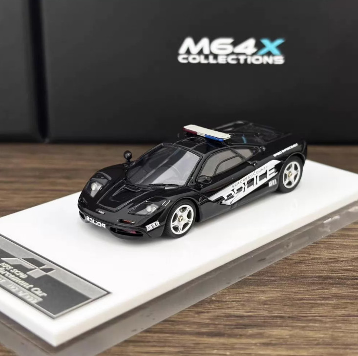 MY64 1/64 McLaren F1 MF1 Seacrest County Police NFS Resin Model